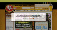 Desktop Screenshot of halftimebeverage.com